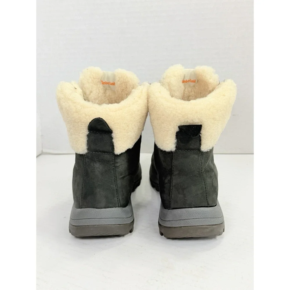 Timberland Canard Resort Women's 8.5M Black‎ Shearling Winter Hiking Boots